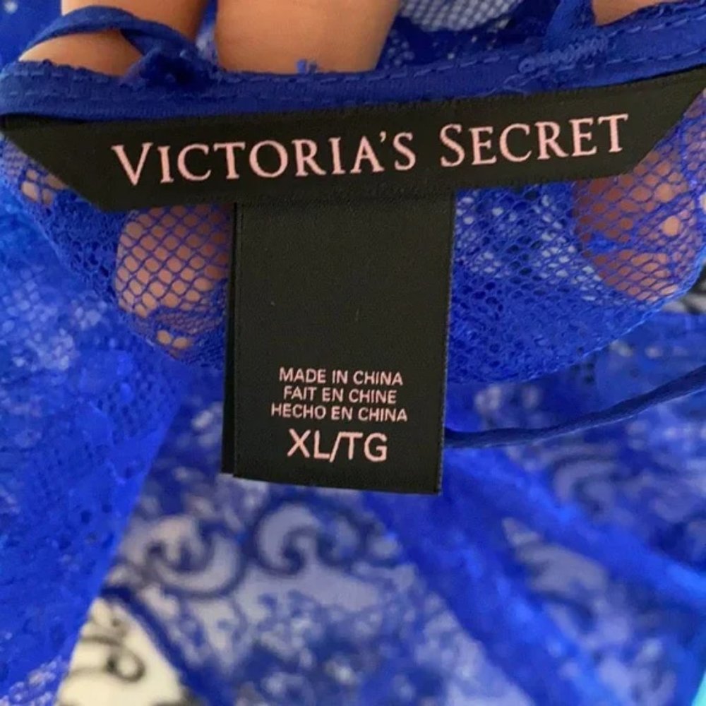 Victoria’s Secret Lace Racerback Strappy Lingerie Tank Top - Picture 10 of 12